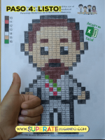 Pixel Personajes Mexicanos 2 - Revolución - Sumas y Restas